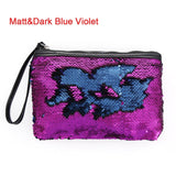 Mermaid Sequins Pencil bag Women Purse DIY Sequins Handbag Mermaid Bag Glitter Clutch Wallet Pencil Case School Stationery