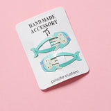 NEW Kids Hair Accessories Headwear 2-6Pcs/Set Flamingo Pineapple Fruit Hairpins Cartoon Mermaid Horse Rainbow Hair Clip for Girl