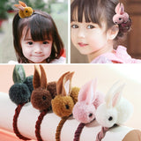 New Cute  Animals Rabbit  Style Hair Bands Felt Three-Dimensional Plush Rabbit Ears Headband For Children Girls Hair Accessories