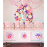 OurWarm 12pcs Unicorn Paper Gift Bags Pink Candy Bag for Unicorn Party Baby Shower Birthday Candy Box Birthday Party Supplies