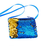 Women Mermaid Tail Sequins Coin Purse Girls Crossbody Bags Sling Money Change Card Holder Wallet Purse Bag Pouch For Kids Gifts